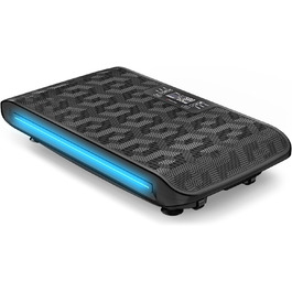 Платформа для вібраційного тренування Sportstech 4D VP400 sVibe з LED, стрічки та канати, для дому, 120 кг, фітнес