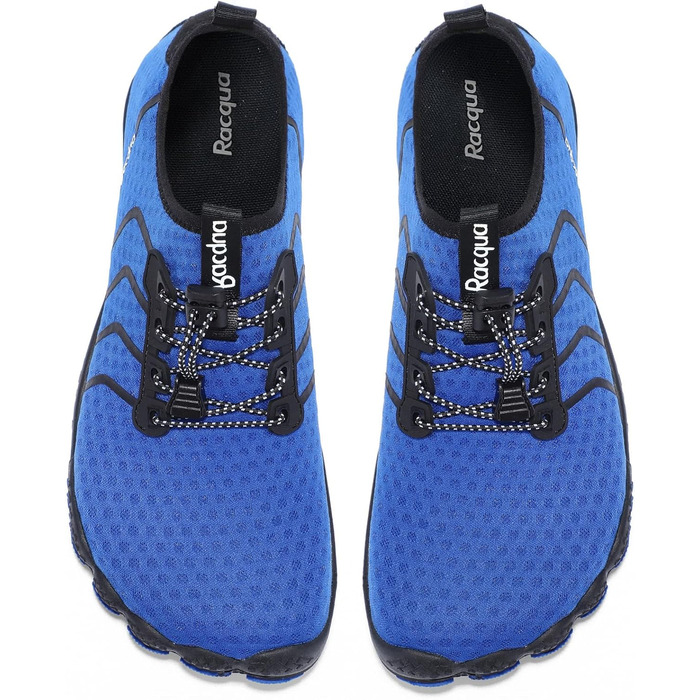 Чоловічі та жіночі водяні шльопанці з сітчастої тканини, barefoot, 45 EU, Wz111 Blue