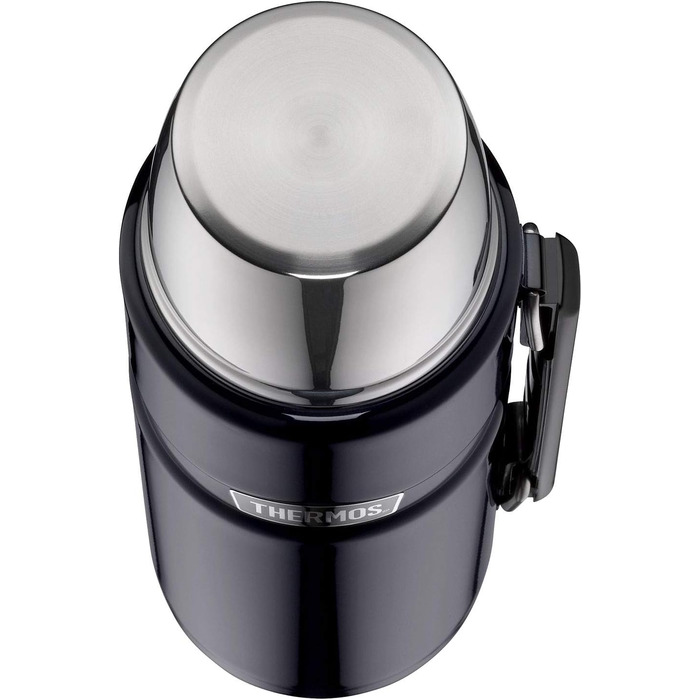 Термос Thermos Stainless King 1,2 л, нержавіюча сталь, синій, ізотермічна пляшка для напоїв