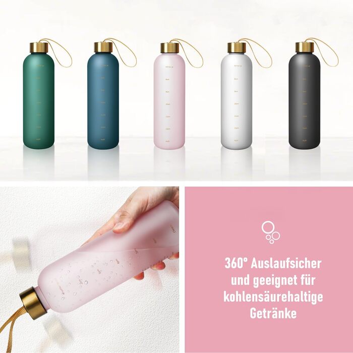 Спортивна пляшка для води Opard 800 мл, Tritan, без BPA, для фітнесу та занять спортом, зелений колір