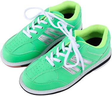 Жіночі боулінгові черевики VEACAM для початківців з ковзною підошвою, тренувальні, легкі, зелені (40 EU)