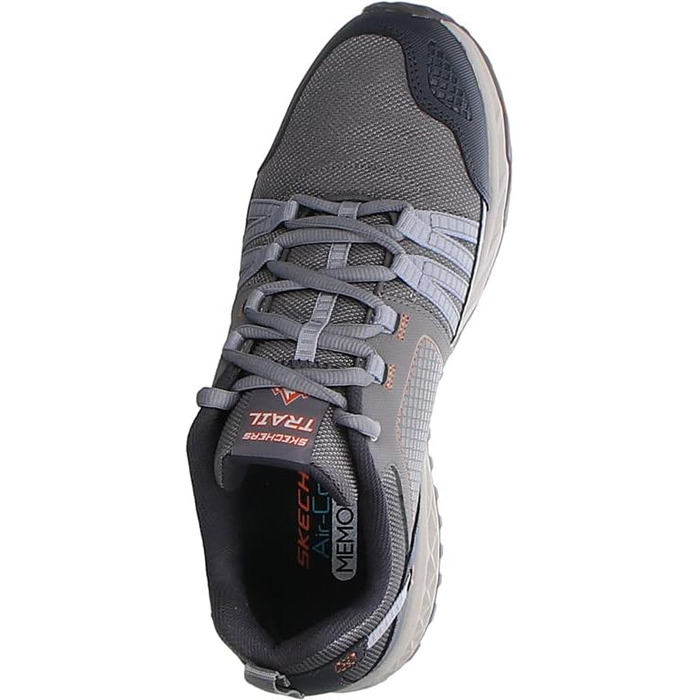 Чоловічі кросівки Skechers Escape Plan - шкіряні, сірі, розмір 48.5 EU