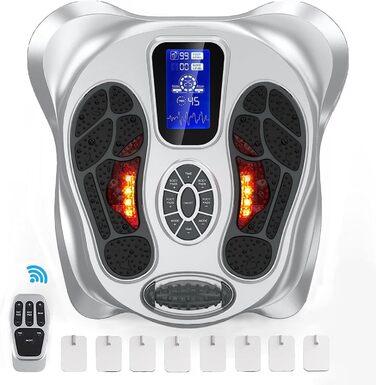 Стимулятор кровообігу для ніг і стоп Durchblutungsstimulator Plus, 99 рівнів, 25 режимів, проти болю, втоми, набряків