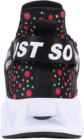 Чоловічі кросівки для бігу JSLEAP - дихаючі, легкі, спортивні, для тенісу та повсякденного носіння (43 EU, 1d кольорові точки)