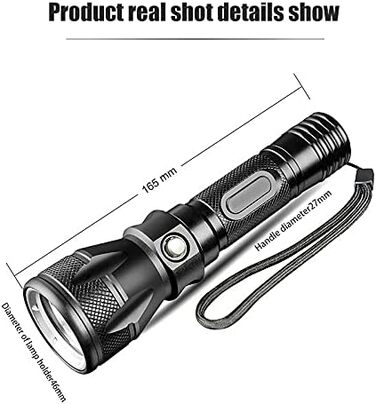 WESLITE Захисна налобний ліхтар для дайвінгу, LED налобний ліхтар 1800 Люмен, водонепроникний (IPX-8) для підводного плавання, 4 режими, 100м глибина, з акумулятором та зарядним пристроєм