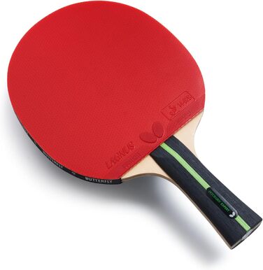 Професійна ракетка для настільного тенісу Butterfly Ovtcharov Expert з ITTF-сертифікатом, липка поверхня, максимальний оберт для змагань