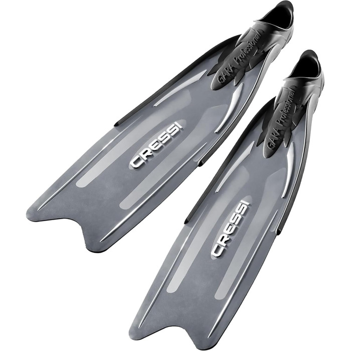 Довгі ласти Cressi Gara LD Silver 44/45 для фрідайвінгу та апное, професійні, висока продуктивність