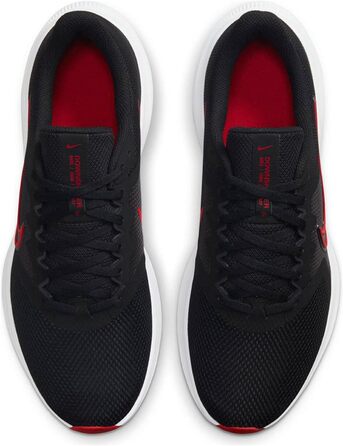 Кросівки для бігу Nike Downshifter 10 чоловічі (42.5 EU, чорний, білий, сірий, червоний)