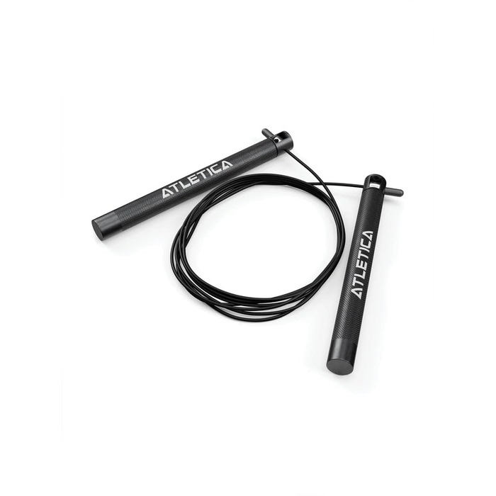 Спортивна скакалка ATLETICA J2 Speed Rope Version 2 зі сталевим тросом та кульковими підшипниками для кардіо та розминки