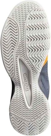 Тенісні кросівки Wilson KAOS QL Junior - білі дитячі кросівки (39 EU, Autumn Glory Ebony White)