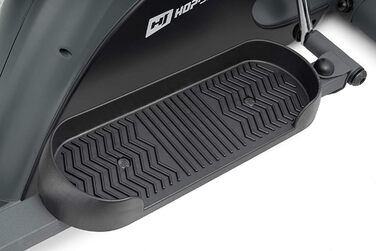 Еліптичний тренажер Hop-Sport HS-003C, ергометр, степер, для дому, до 120 кг, сірий