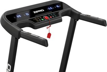 Бігова доріжка ZIPRO Pulse для дому, електрична, складана, з нахилом, швидкість 1-12 км/год, до 130 кг, 15 рівнів нахилу, амортизація, компактна, для дому