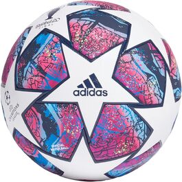 Футбольний м'яч Adidas FIN IST PRO для чоловіків, розмір 5, білий/синій/червоний/зелений/сріблястий, преміум-якість