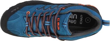 Чоловічі трекінгові черевики CMP Moon Low Wp, Deep Lake Antracite, 45 EU