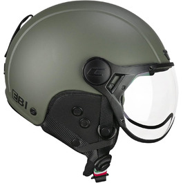 Гірськолижний шолом CGM EBI для дорослих, унісекс, зелений матовий, розмір L (59 см)