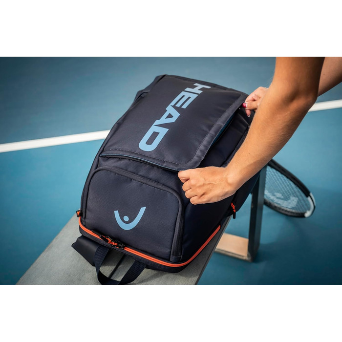 Рюкзак HEAD Pro 28L для міста та подорожей – міцний, зручний, чорний