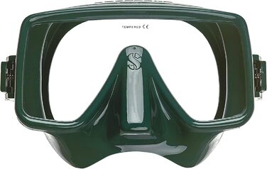 Маска для дайвінгу ScubaPro безрамкова, зелена (Army Green)