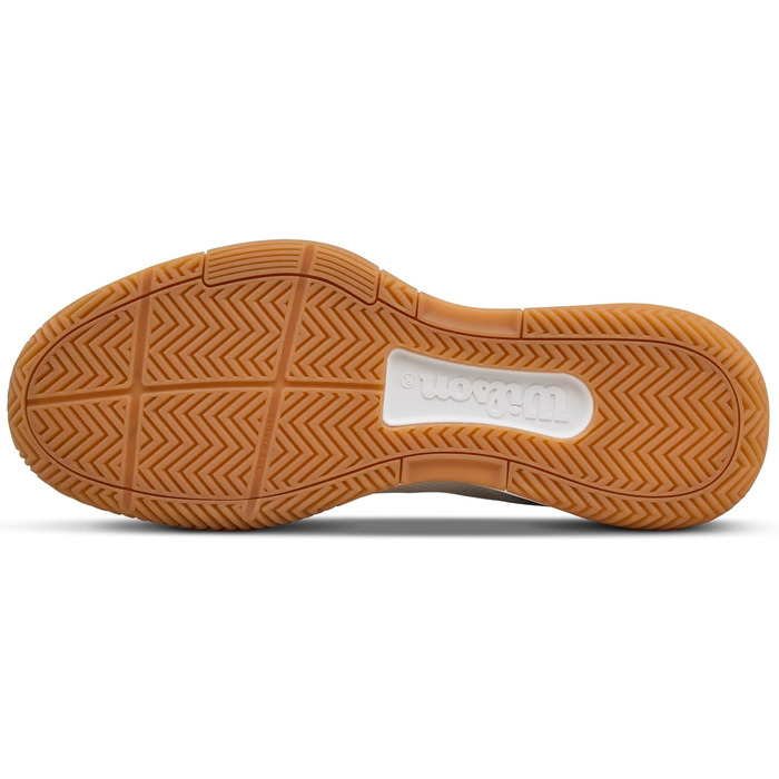 Тенісні кросівки Wilson Courtglide для чоловіків (44 EU, X-широкі, білий/сирамуд/гума)