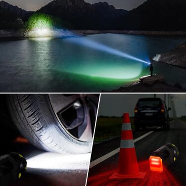 Ліхтар кемпінговий LED Flintronic 1000 люмен, перезарядний, 8 режимів, водонепроникний, powerbank 3600mAh, чорний