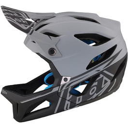 Шолом Troy Lee Designs Stage для даунхілу, MIPS, вентиляція, легкий, MTB, BMX, для дорослих, сірий XL/2XL