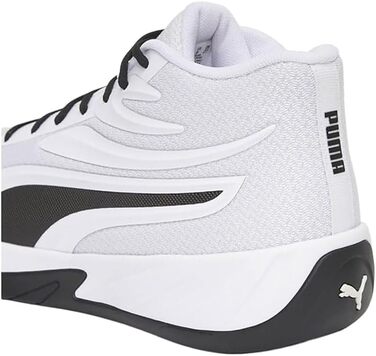 Кросівки PUMA Court Pro для чоловіків, баскетбольні, 45 EU, білий/чорний