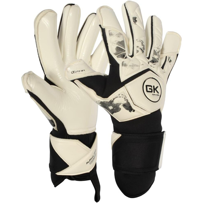 Воротарські рукавички GK Saver Alpha, антиковзні, розмір 6-11