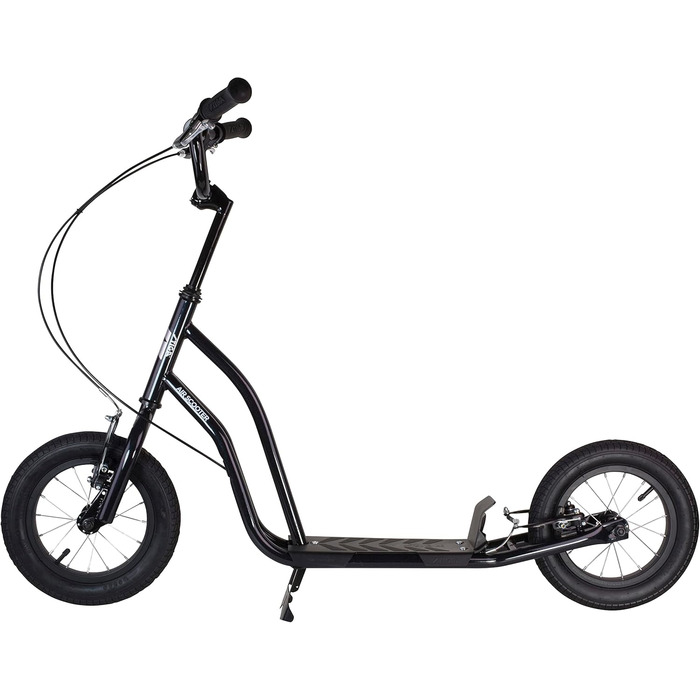 Самокат STIGA Air Scooter для міста, сталевий, алюмінієві диски, ручне гальмо, регульоване кермо, для дітей від 7 років, навантаження до 100 кг