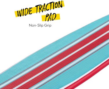 Надувний SUP-борд HYDRO FORCE Compact Surf 8' x 22'' x 3'' для Stand-Up Paddling, Multicolor