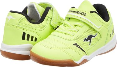Дитячі спортивні зала Hallenturnschuh KangaROOS K-kingyard (38 EU, Limetta Jet Black)
