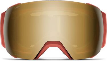 Лижна маска Smith Optics I/O MAG XL Terra ChromaPop Sun Black Gold Mirror, унісекс, дзеркальна, для зимових видів спорту
