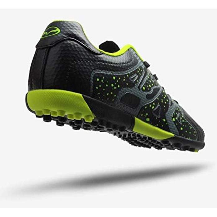 Дитячі футбольні бутси Msport для хлопчиків, чорні, розмір 39 EU, модель Mod1, спортивне взуття, антиковзаючі, дихаючі