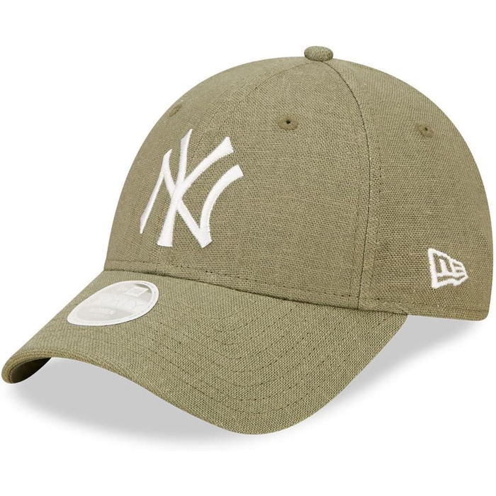 Кепка New Era New York Yankees 9Forty Adjustable Linen Stone White для жінок