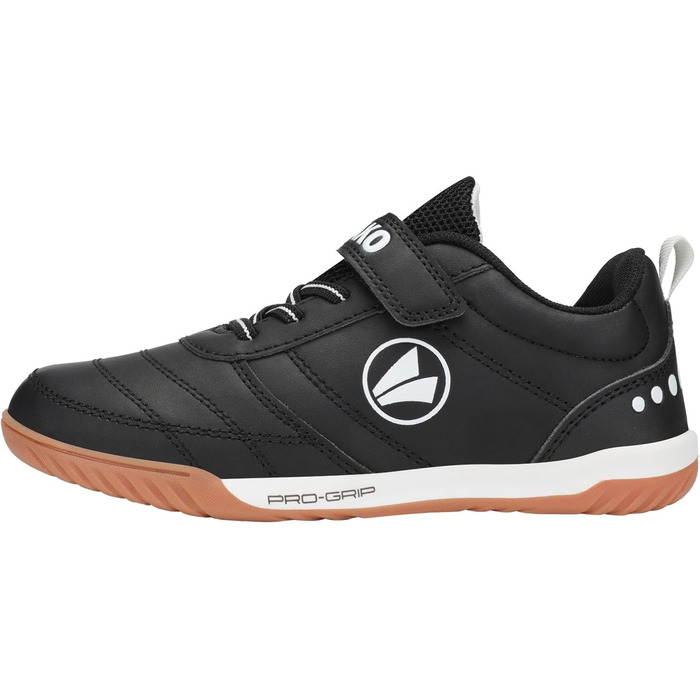 Спортивне взуття JAKO для залу та вулиці, дитяче, унісекс, розмір 40 EU, чорно-біле