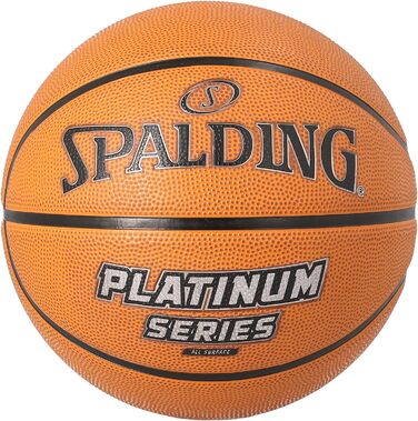 Баскетбольний м'яч Spalding NBA Platinum Precision, розмір 7, помаранчевий, універсальний