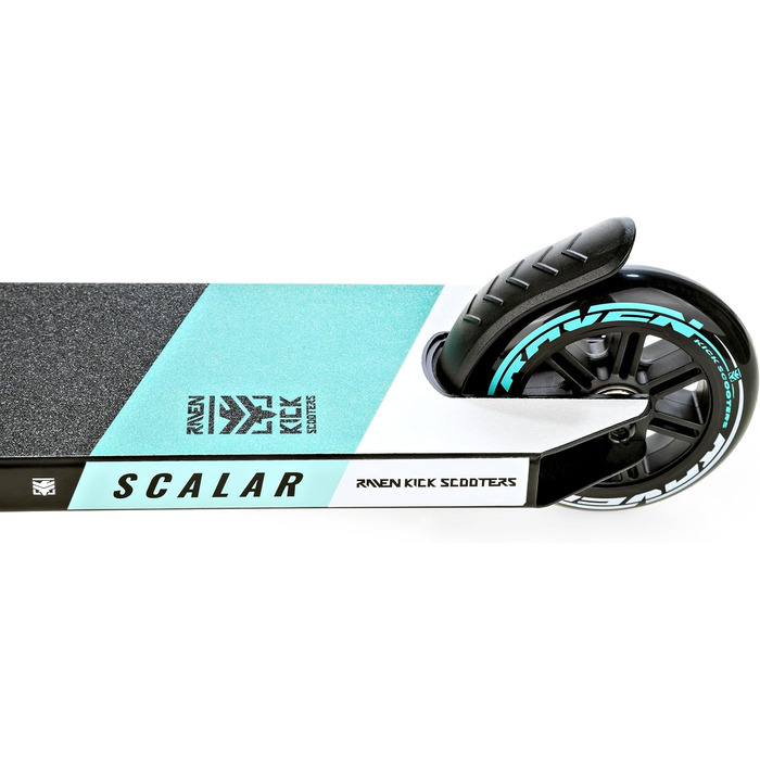 Самокат трюковий RAVEN Evolution Scalar Mint 100мм для дітей та дорослих: колеса PU+PP, підшипники ABEC-7