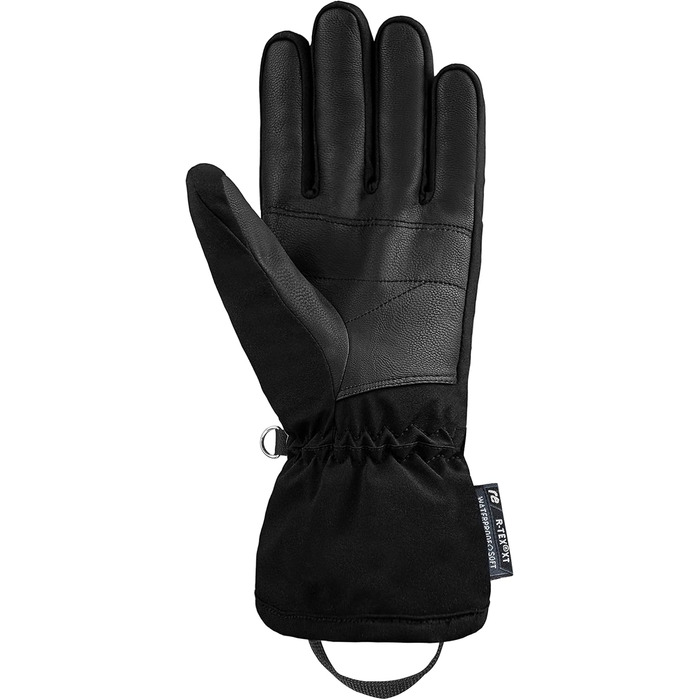 Жіночі лижні рукавички Reusch Hellen R-TEX XT чорні з рожевим, розмір 8