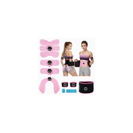 Електричний тренажер EMS для пресу та всього тіла, 6 режимів, 19 інтенсивностей