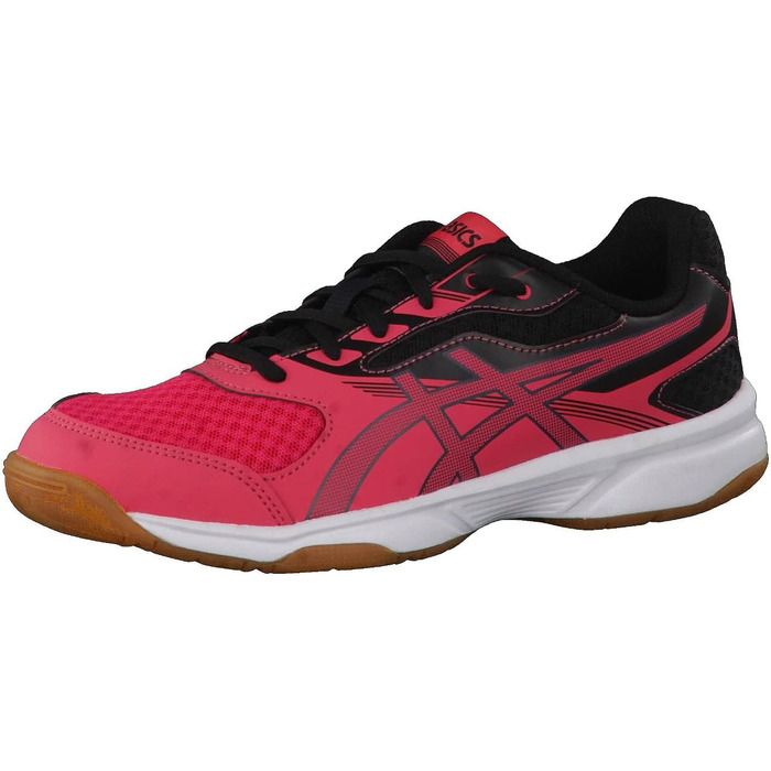 Кросівки Asics Upcourt 2 GS для залу (38 EU) - Червоний, Темно-сірий, Чорний