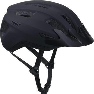 Велошолом BBB Cycling Condor 2.0 для чоловіків і жінок, знімний козирок, матовий чорний, MTB і шосе, розмір M (52-58 см) + чохол для транспортування