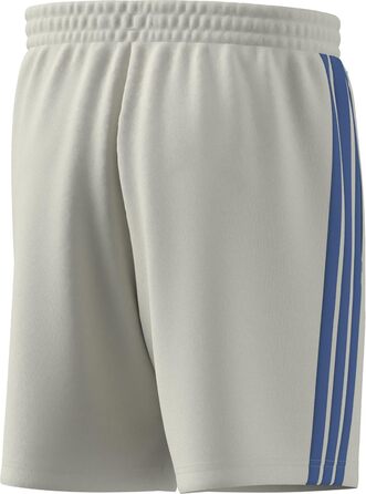 Чоловічі шорти Adidas Essential Three Stripes French Terry (Off White/Ray Blue), розмір XXS