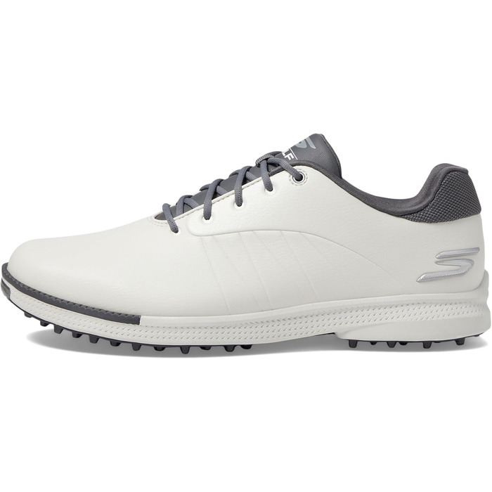 Гольф-взуття Skechers Tempo для чоловіків, без шипів, водонепроникне, легке, сірий Natural Gray, 46 EU