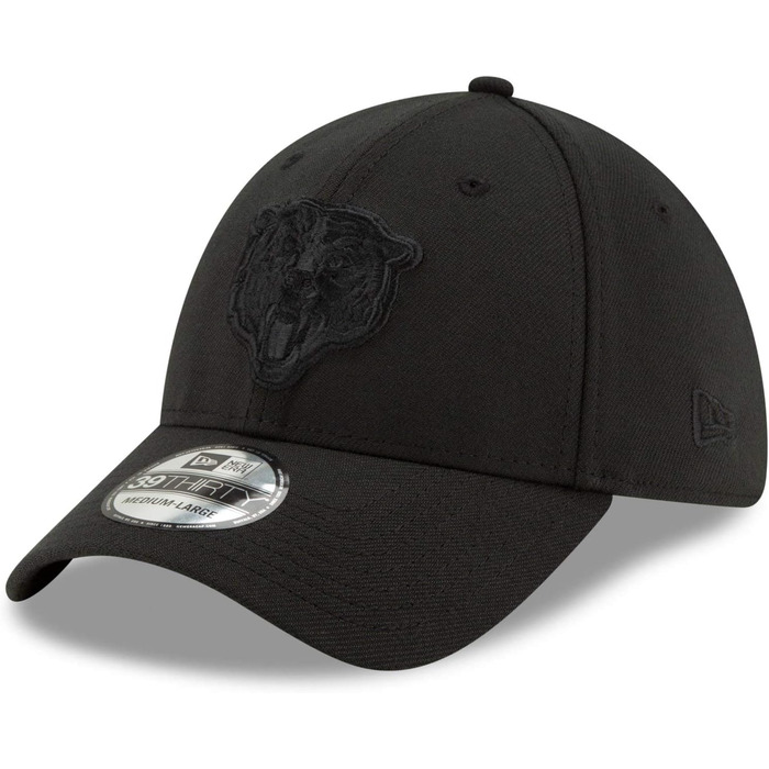 Кепка New Era 39Thirty Stretch-Fit з логотипами всіх команд НФЛ, розмір S-XL (M-L, Chicago Bears)