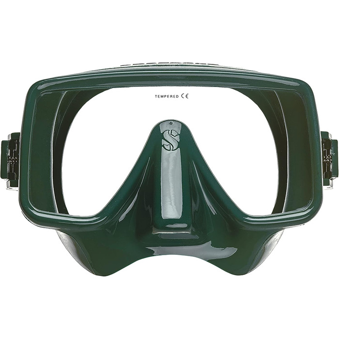 Маска для дайвінгу ScubaPro безрамкова, зелена (Army Green)