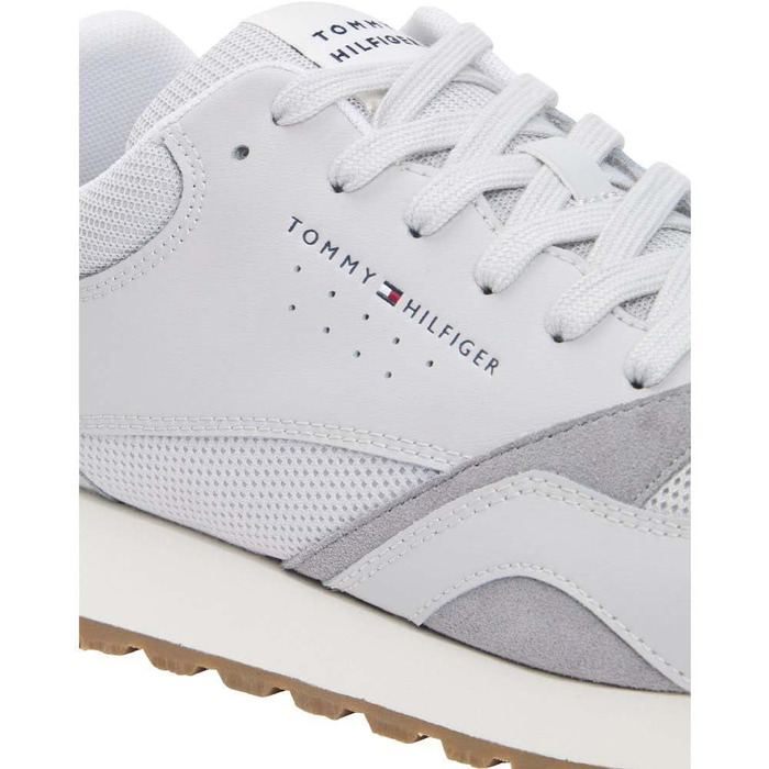 Чоловічі кросівки Tommy Hilfiger: спортивне взуття (45 EU, білий)