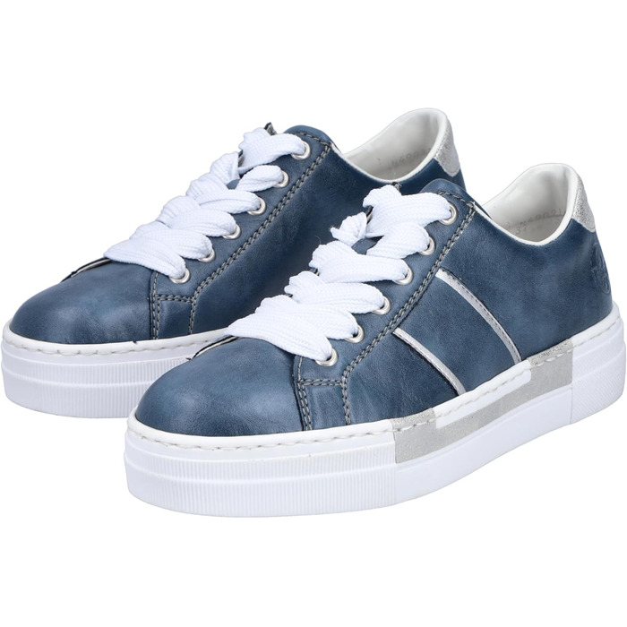 Кросівки жіночі Rieker N4902 сині (36 EU) - зручне взуття для міста