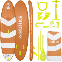Надувна SUP-дошка HUIIKE з аксесуарами для веслування стоячи, висока стійкість, преміум-якість