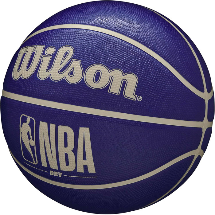 М'яч баскетбольний Wilson NBA DRV Outdoor - розміри 3, 5, 6, 7 (індиго/бежевий)