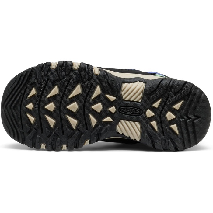 KEEN Targhee 4 Mid Waterproof - водонепроникні трекінгові черевики для дітей (27/28 EU, Skipper Blue Hemlock)