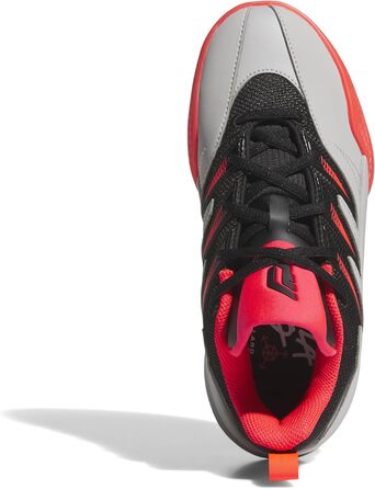 Кросівки баскетбольні adidas Unisex Certified 3, Core Black/Lucid Red/Grey Two (35.5 EU)