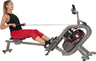 Веслувальний тренажер Sunny Health & Fitness Phantom Hydro SF-RW5910, водний, для дому